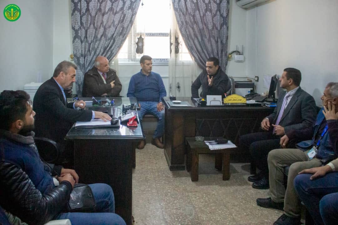 توجه الفريق الاغاثي لجمعية إنعاش الفقير في مدينة التل إلى محافظة إدلب